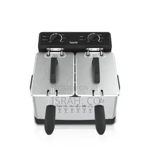 Saachi 6 Litre Automatic Commercial 3l+3l Double 2 Basket