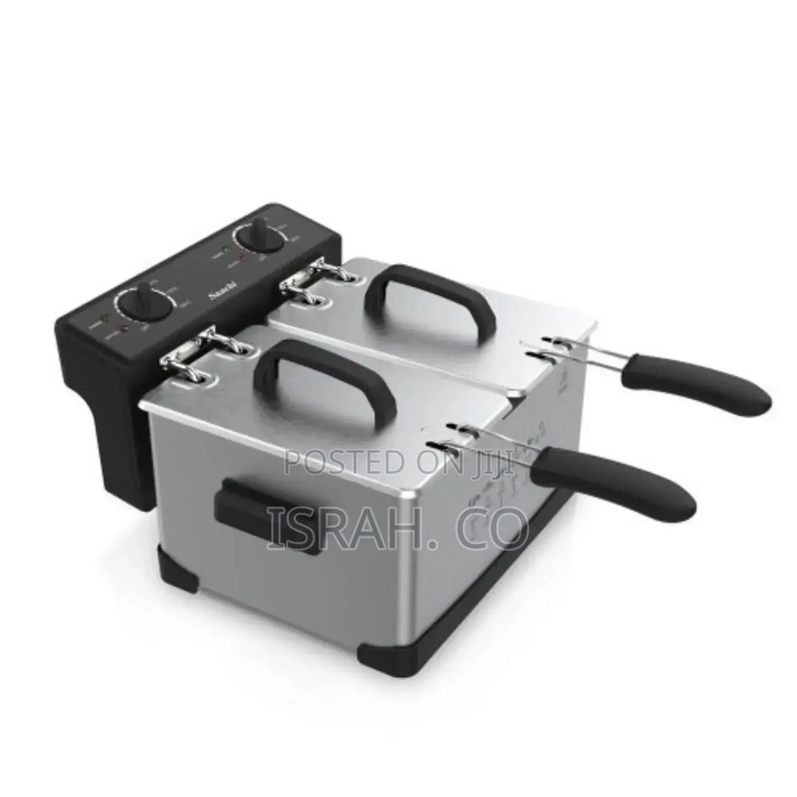 Saachi 6 Litre Automatic Commercial 3l+3l Double 2 Basket