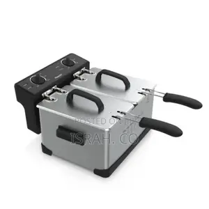 Saachi 6 Litre Automatic Commercial 3l+3l Double 2 Basket