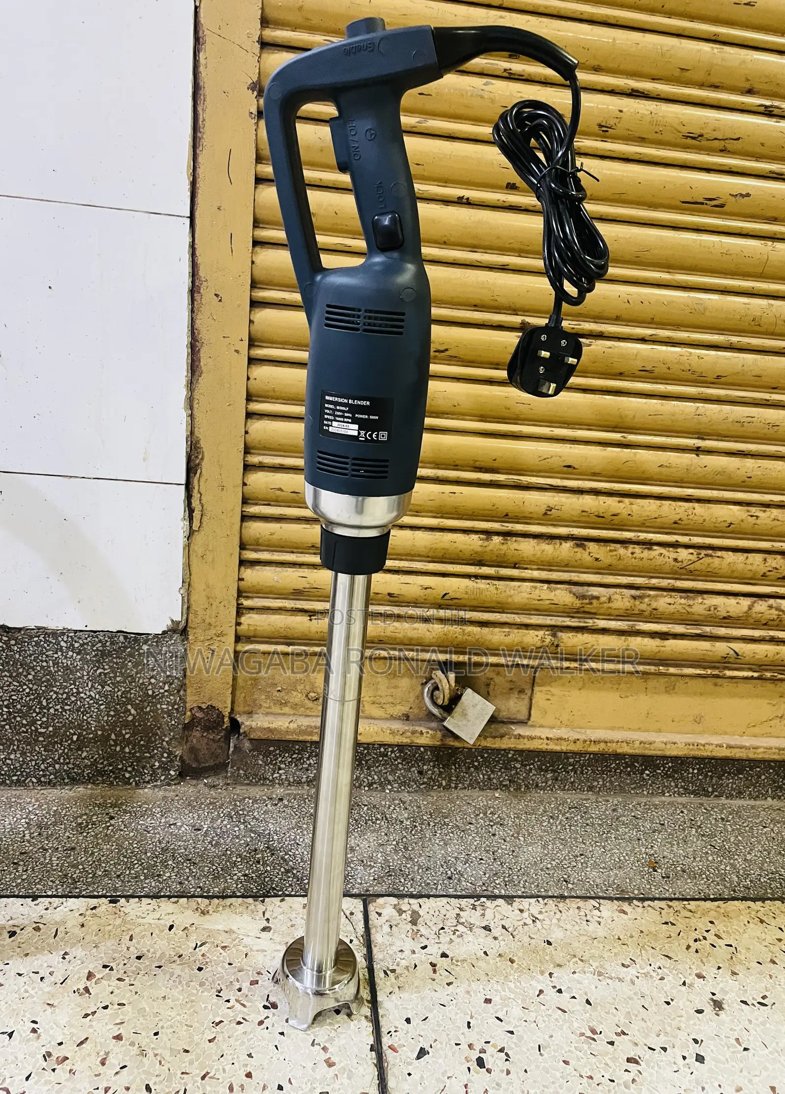 Commercial Immersion Blender Variable Speed Hand Blender