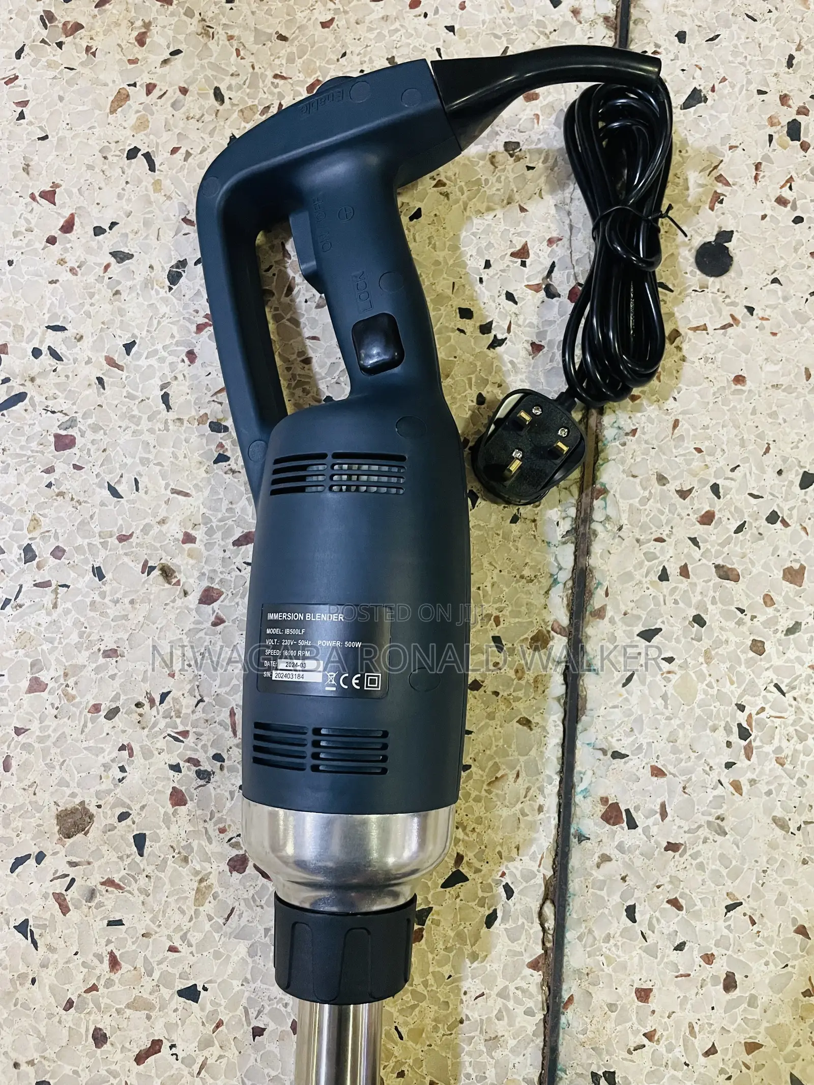 Commercial Immersion Blender Variable Speed Hand Blender