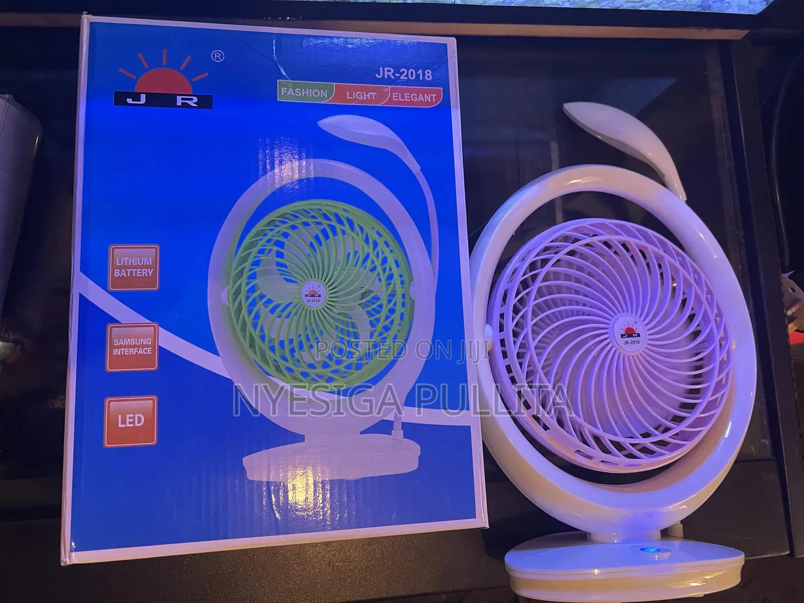 Rechargeable Portable Fan