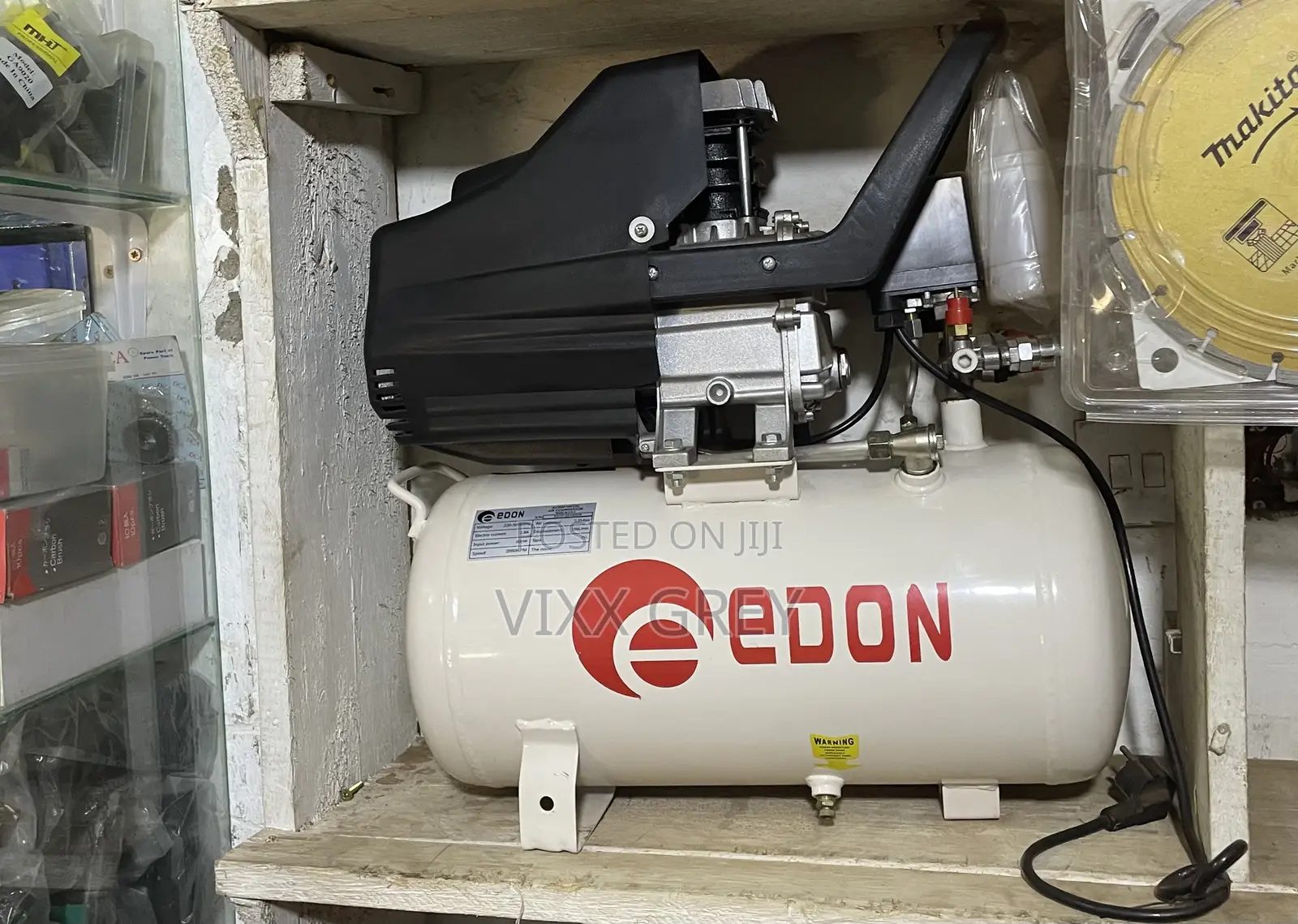 Edon Air Compressor 25ltrs (White)