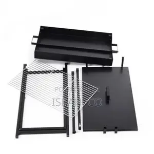 80x30cm Heavy Duty Foldable BBQ Stand With Kabab