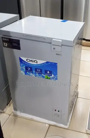 Chiq 130litres Deep Freezer-Silver
