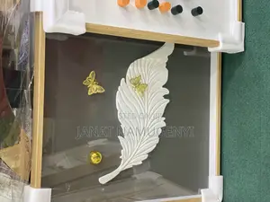White Leaf Wall Home Decor