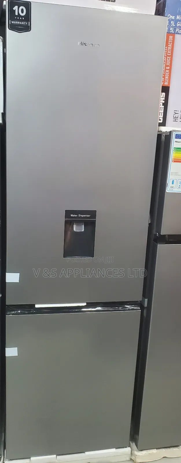 Rb341l Hisense Double Door With Dispensor