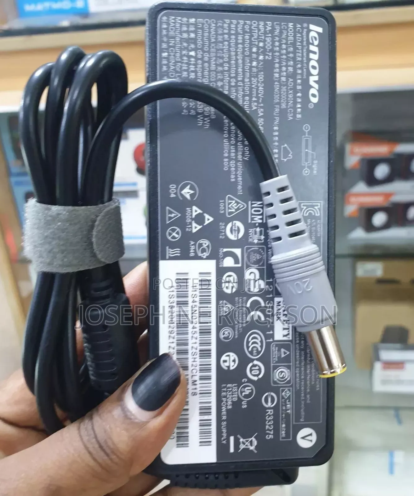 20v Lenovo Charger/ 20volts Lenovo Laptop Charger