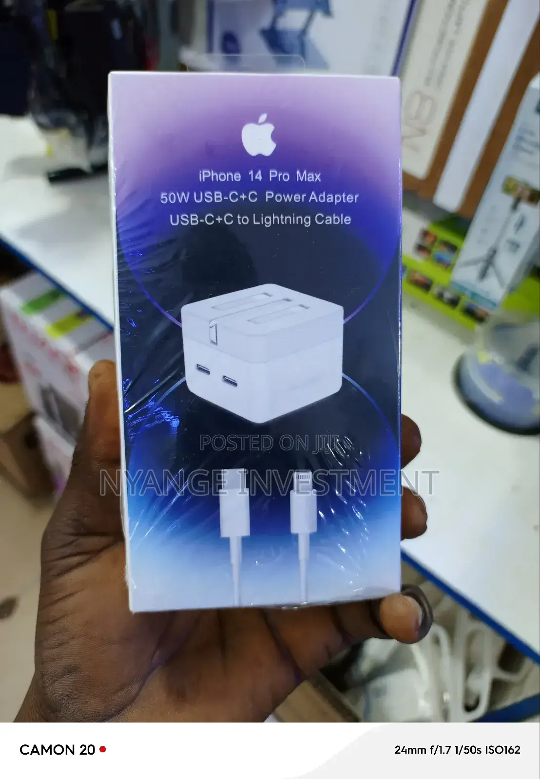 iPhone 14 Pro Adaptor and Charger. 50w Output