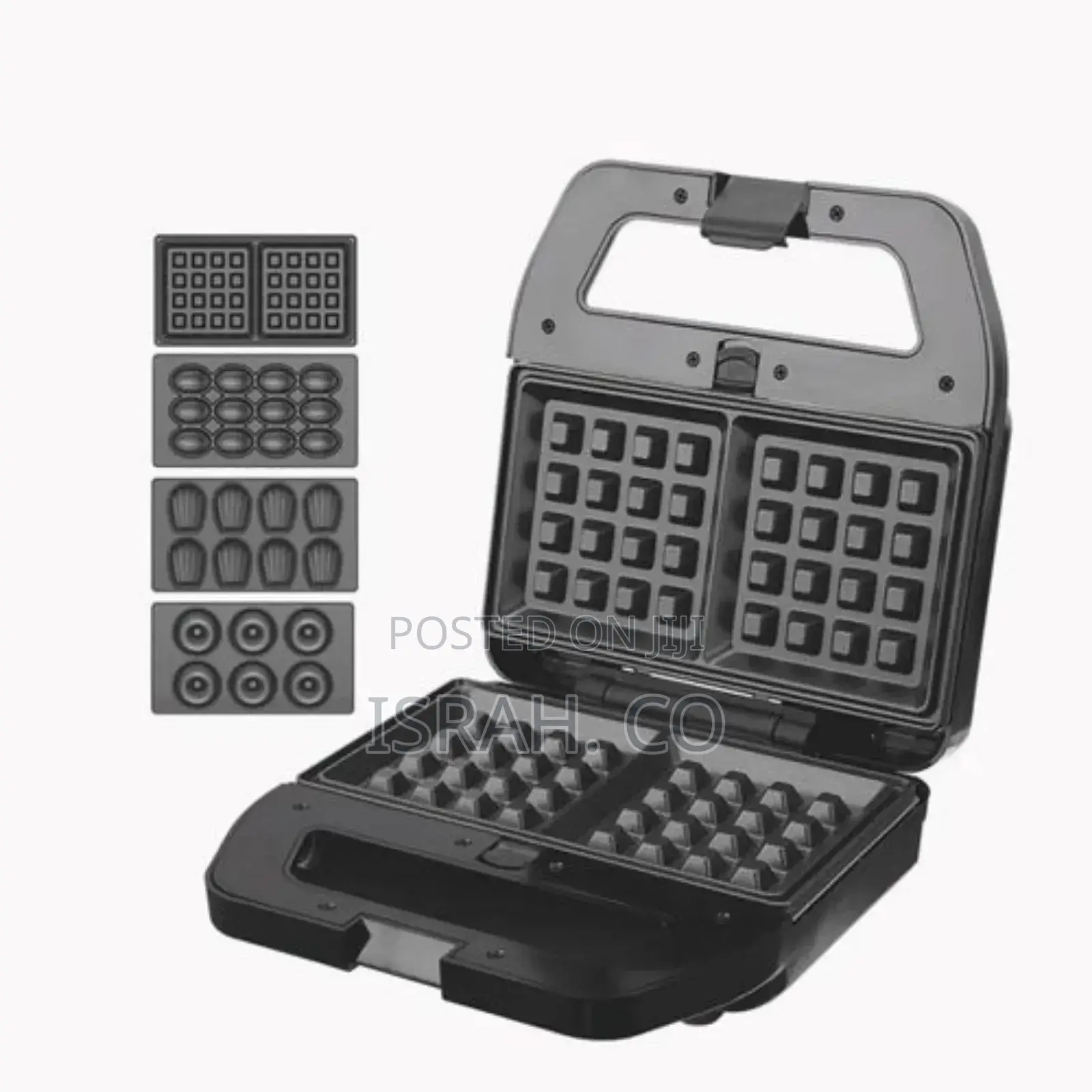 DSP 4 in 1 Waffle Maker Sandwich Nuts Donuts
