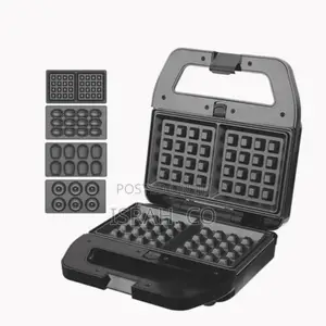 DSP 4 in 1 Waffle Maker Sandwich Nuts Donuts