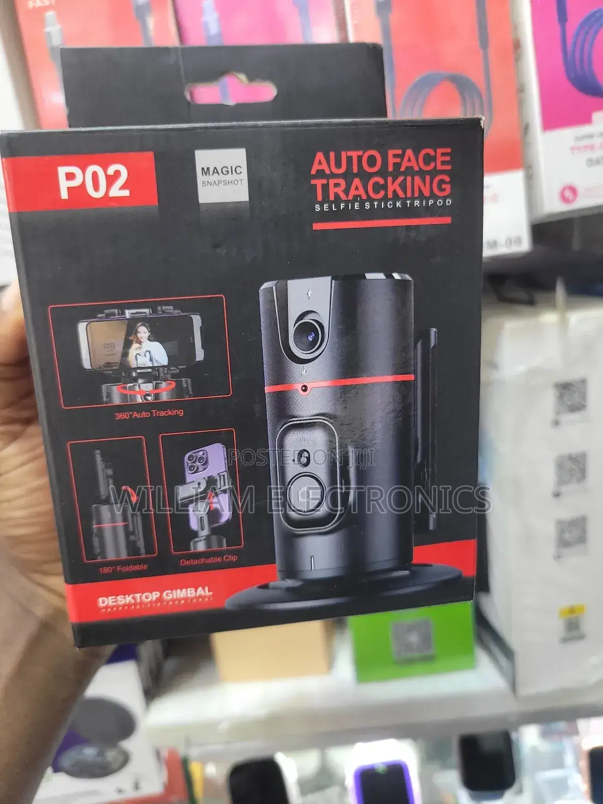 Auto Face Tracking P02 Destop Gimbal