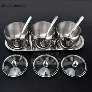 3 Pc Seasoning Containers Spice Jar Rack