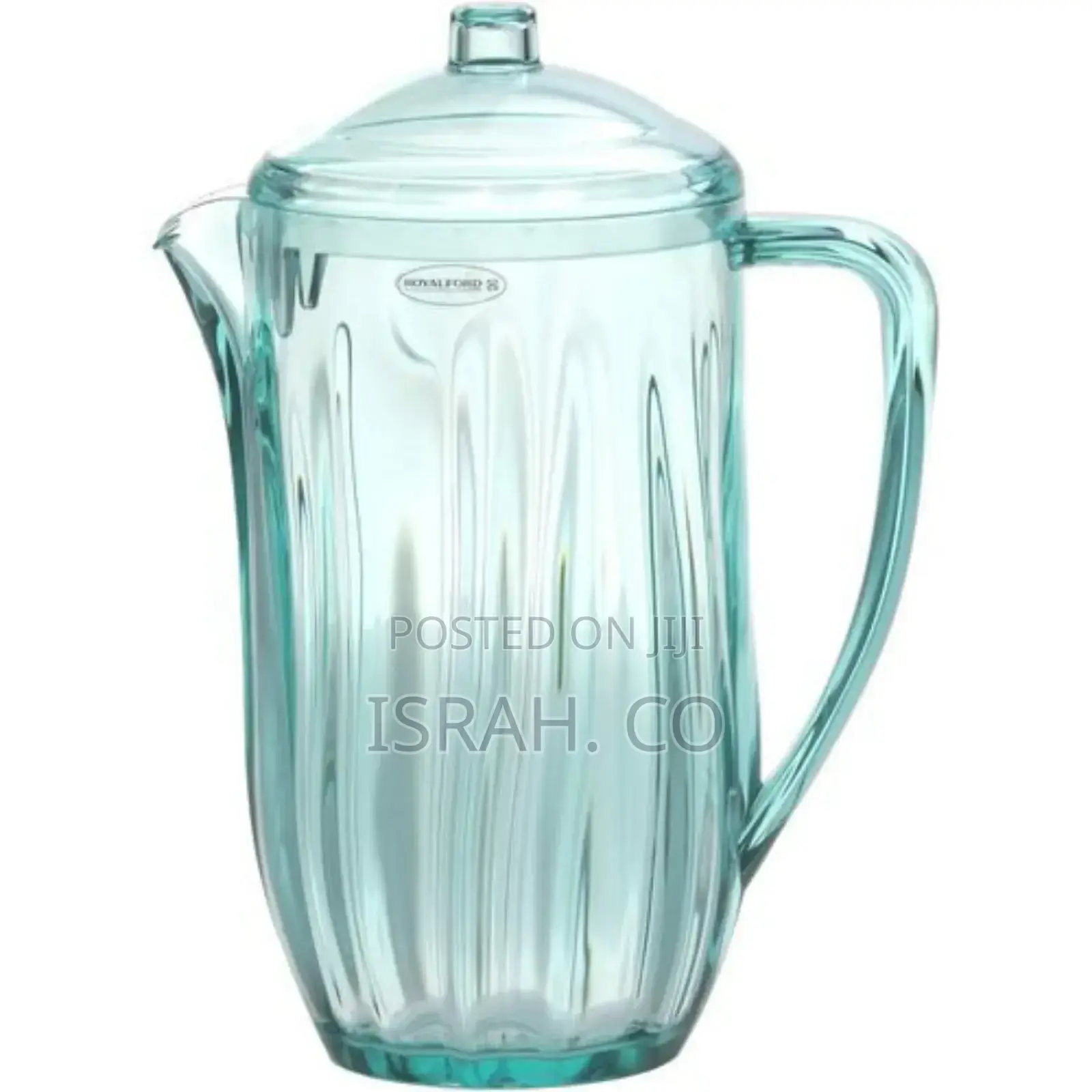 Plastic 2.5 Litre Multi-Purpose Jug With Coloured Lid