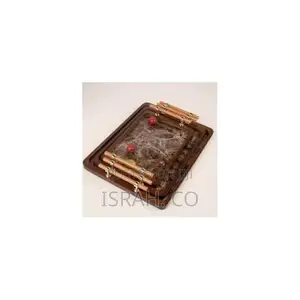 3 Piece Decorative Serving Coffee Tea Bamboo