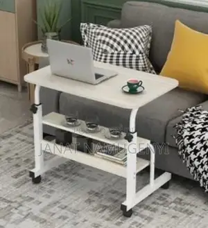 White Laptop Table