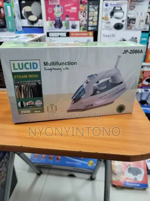 Lucid Top Quality Steam Iron 1yr Warranty