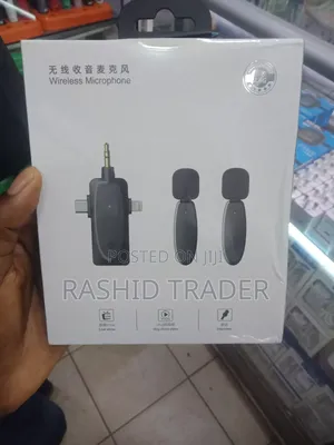 Upgrade 3 in 1 Wireless Lavalier Microphone