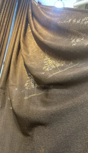 Coffe Brown Curtain Per Piece of 1.5 Meters