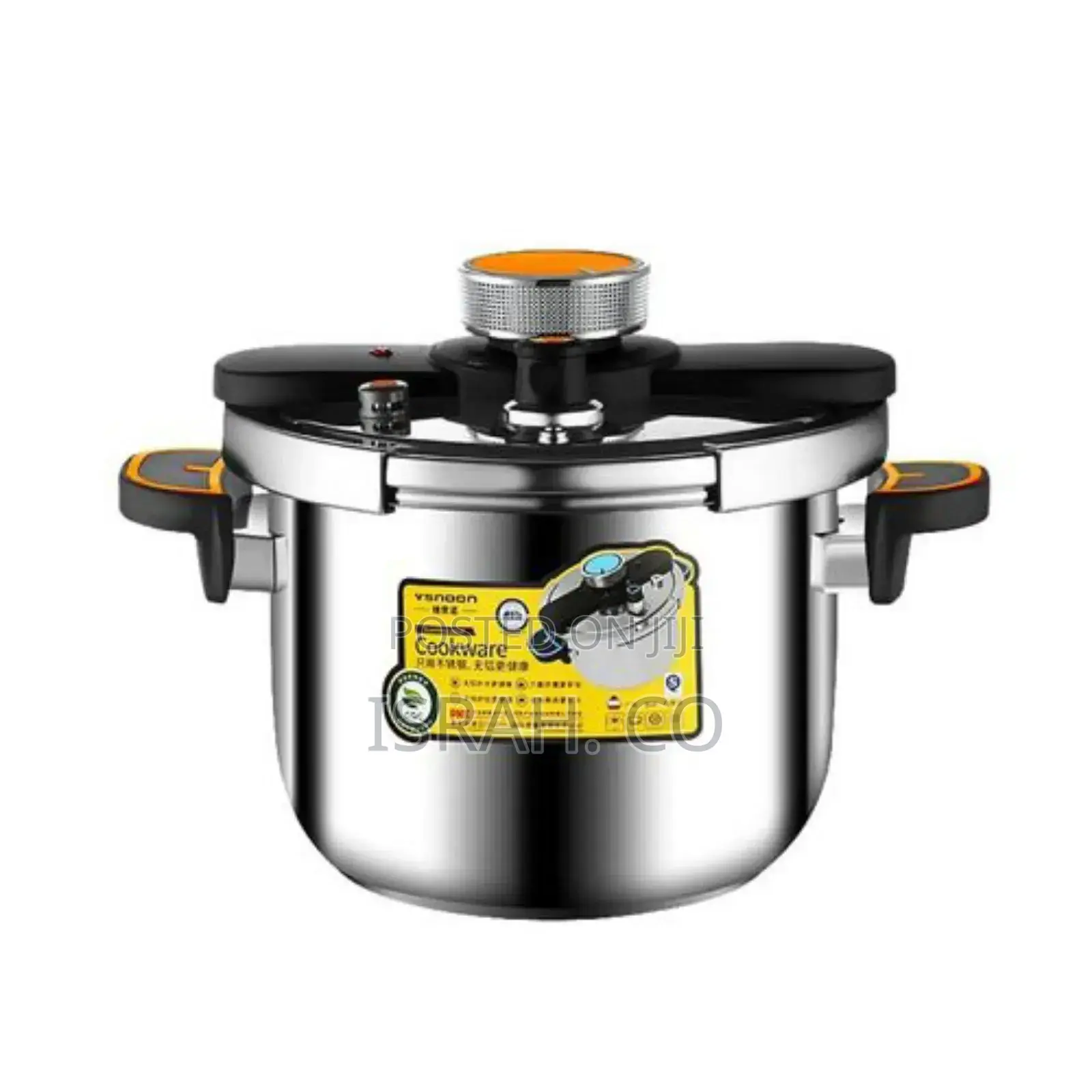 6 Litre Classic Stainless Steel Pressure Cooker