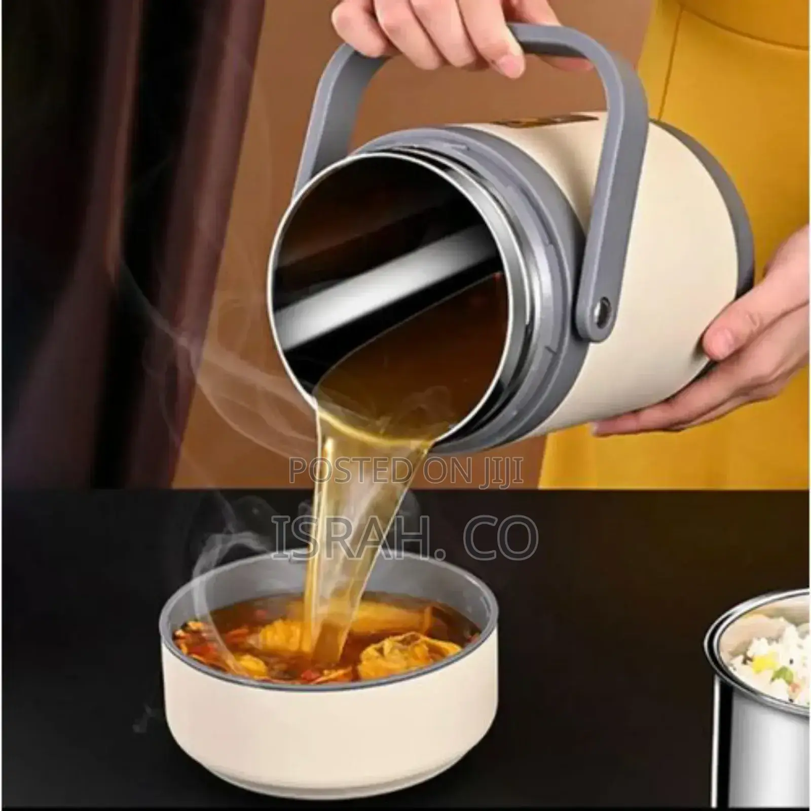 2 Litre Insulated Lunch Box Warmer Heat Boxes