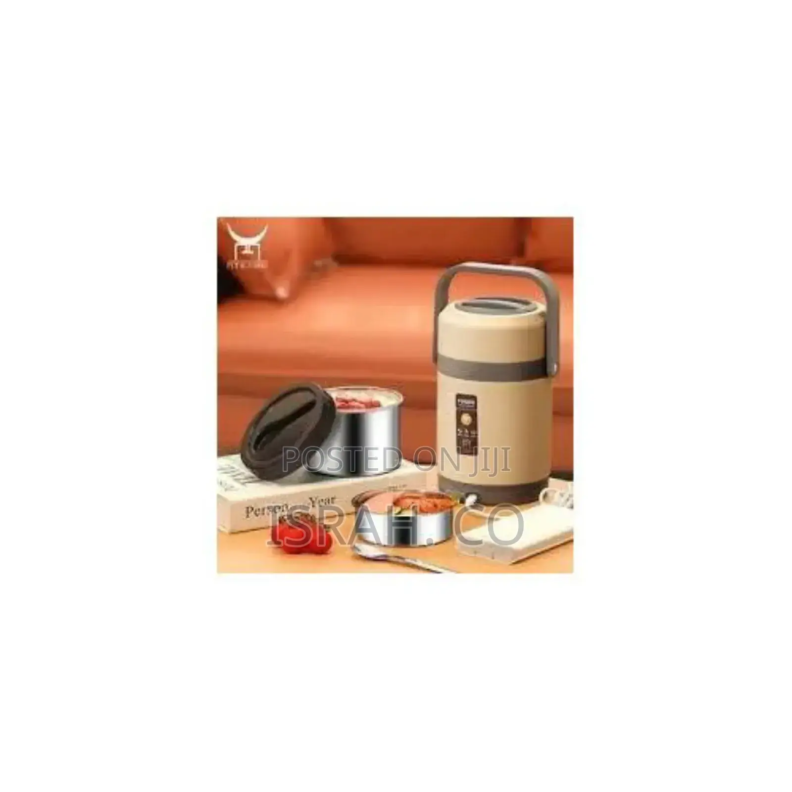 2 Litre Insulated Lunch Box Warmer Heat Boxes