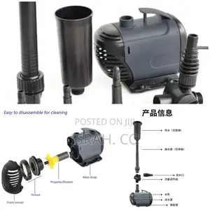Submersible Pump Pond Fountain Multiple Water Fountain