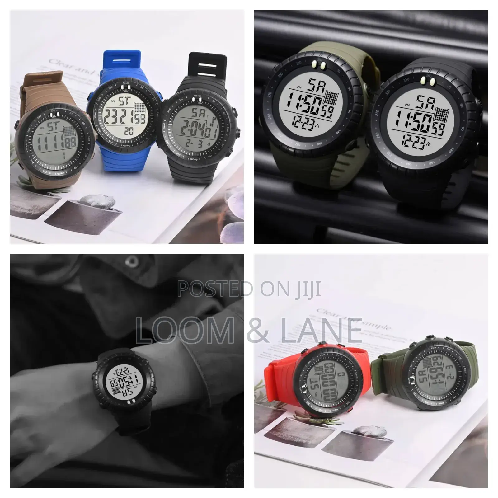 New Casio Waterproof Multifunctional Digital Watch