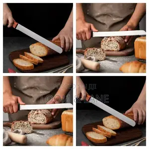 New Stainless Steel Serated Knife