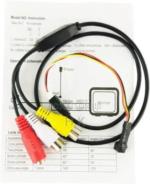 Mini Analog Camera With Audio and Video Output Capabilities