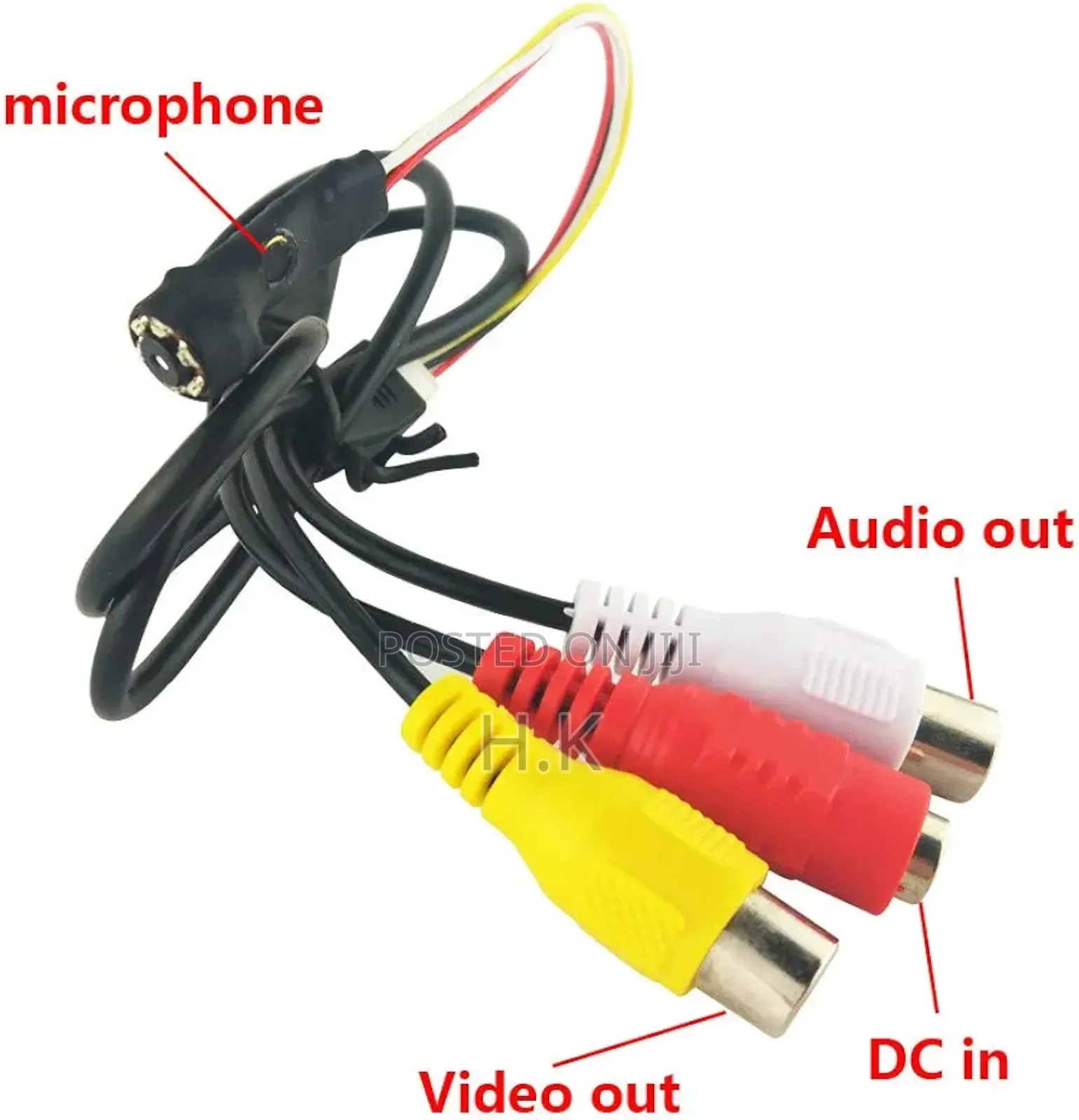 Mini Analog Camera With Audio and Video Output Capabilities
