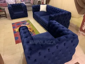 Cheatfiled Sofa Blue