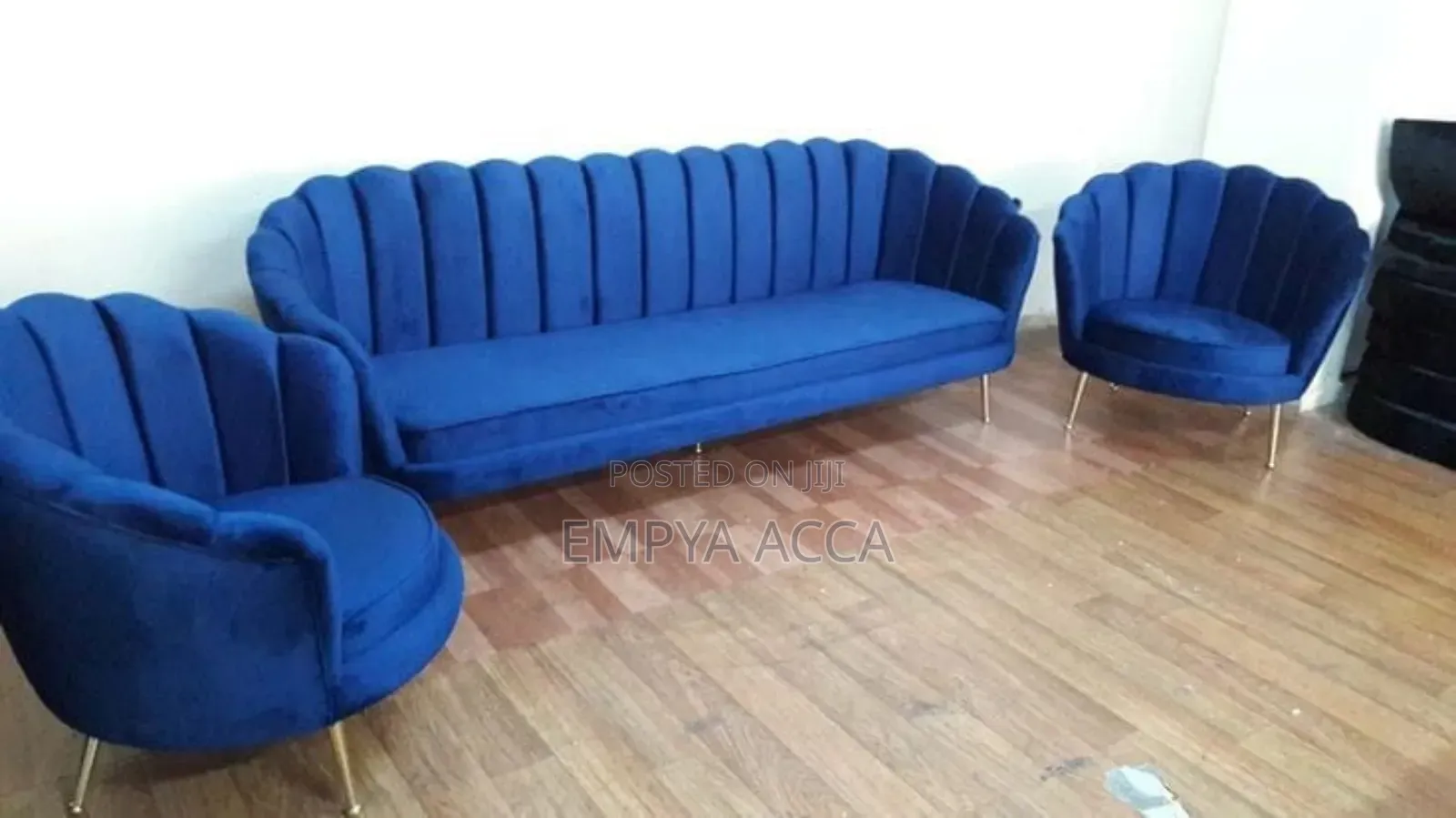 Line Sofa Set Blue JJJ