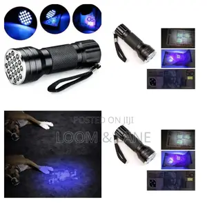New Ultraviolet Portable Flashlight/ Money Detector