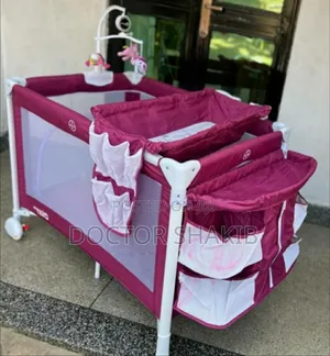 Foldable Bassinet Rocking Bedside Crib