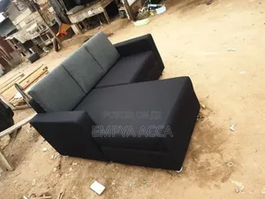 Sofa Black Simple Sofa