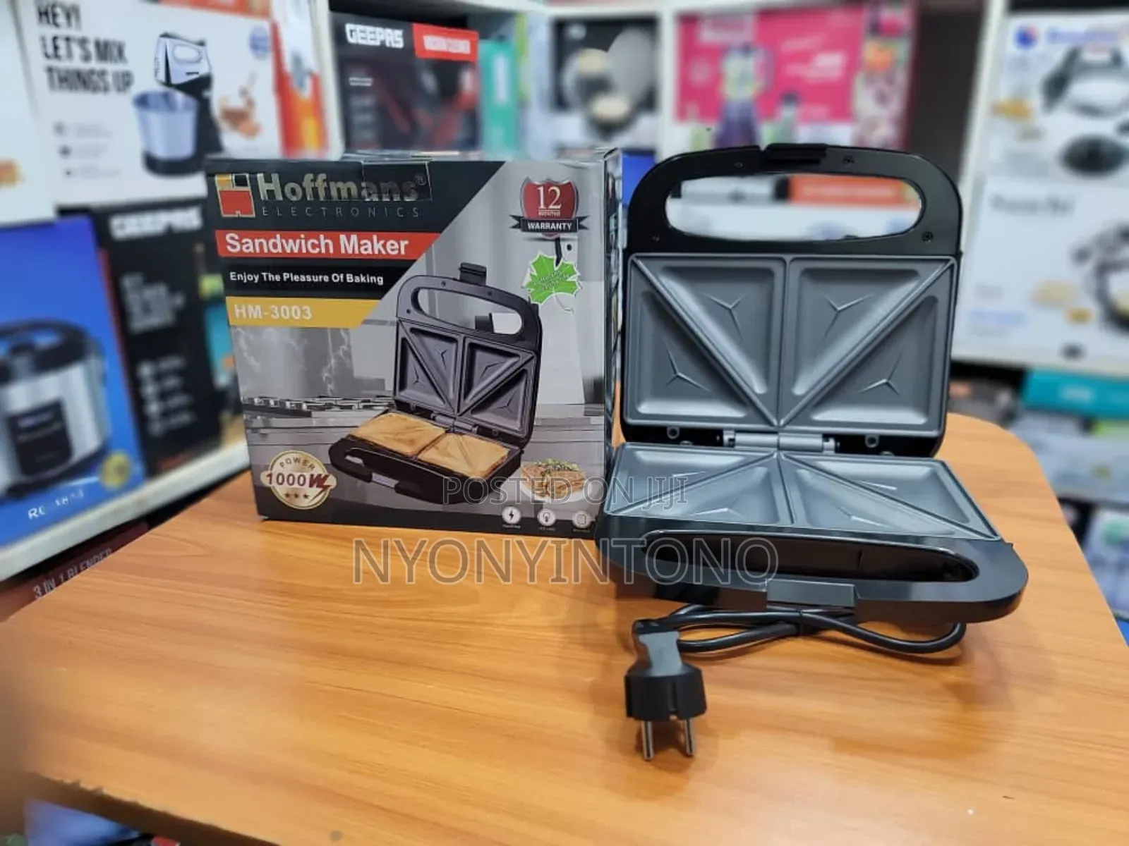 Hoffmans 2 Slice Sandwich Maker