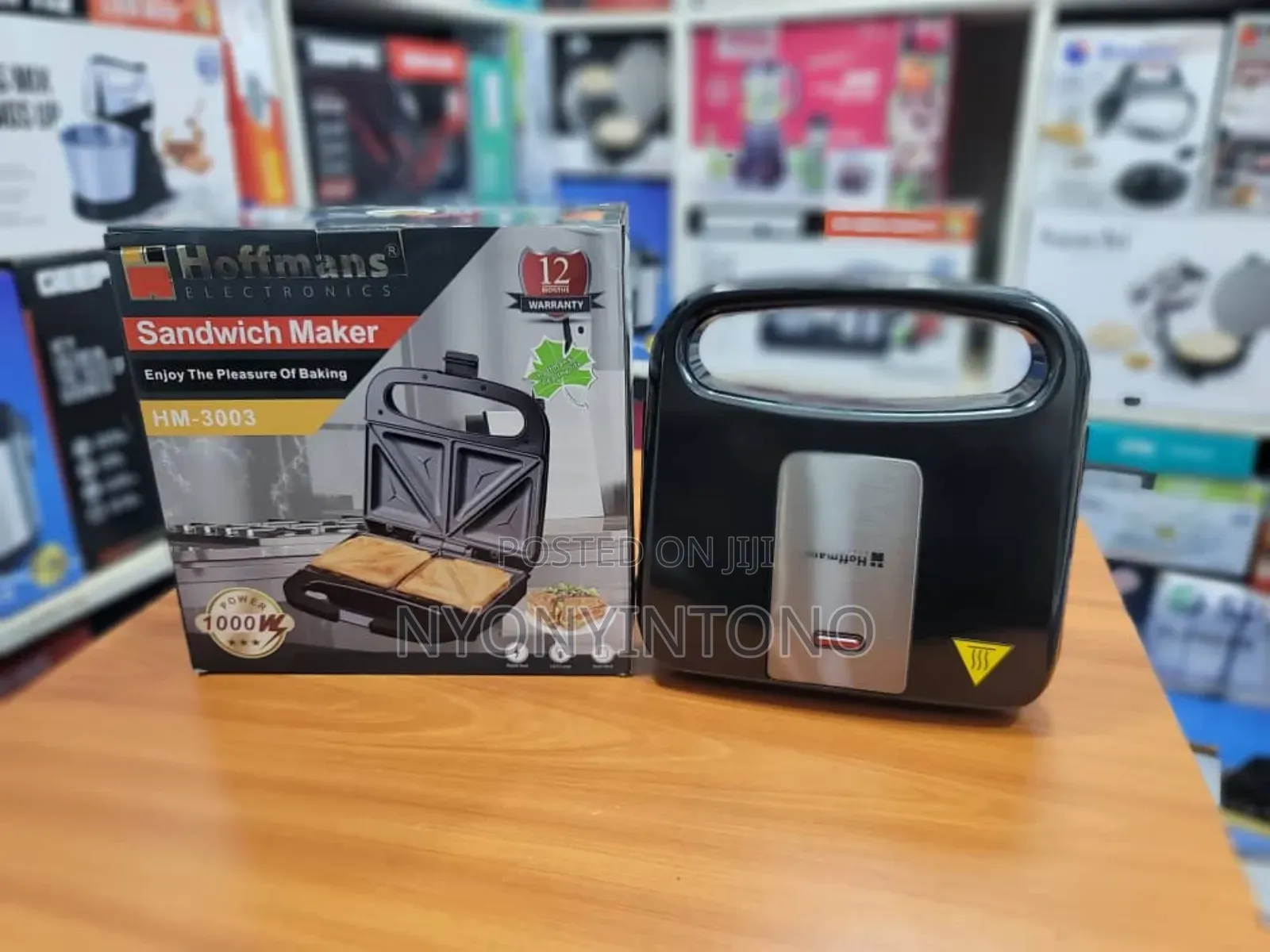 Hoffmans 2 Slice Sandwich Maker