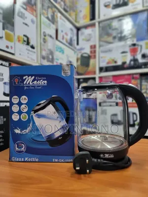 Electro Master High Quality Glass Water Kettle
