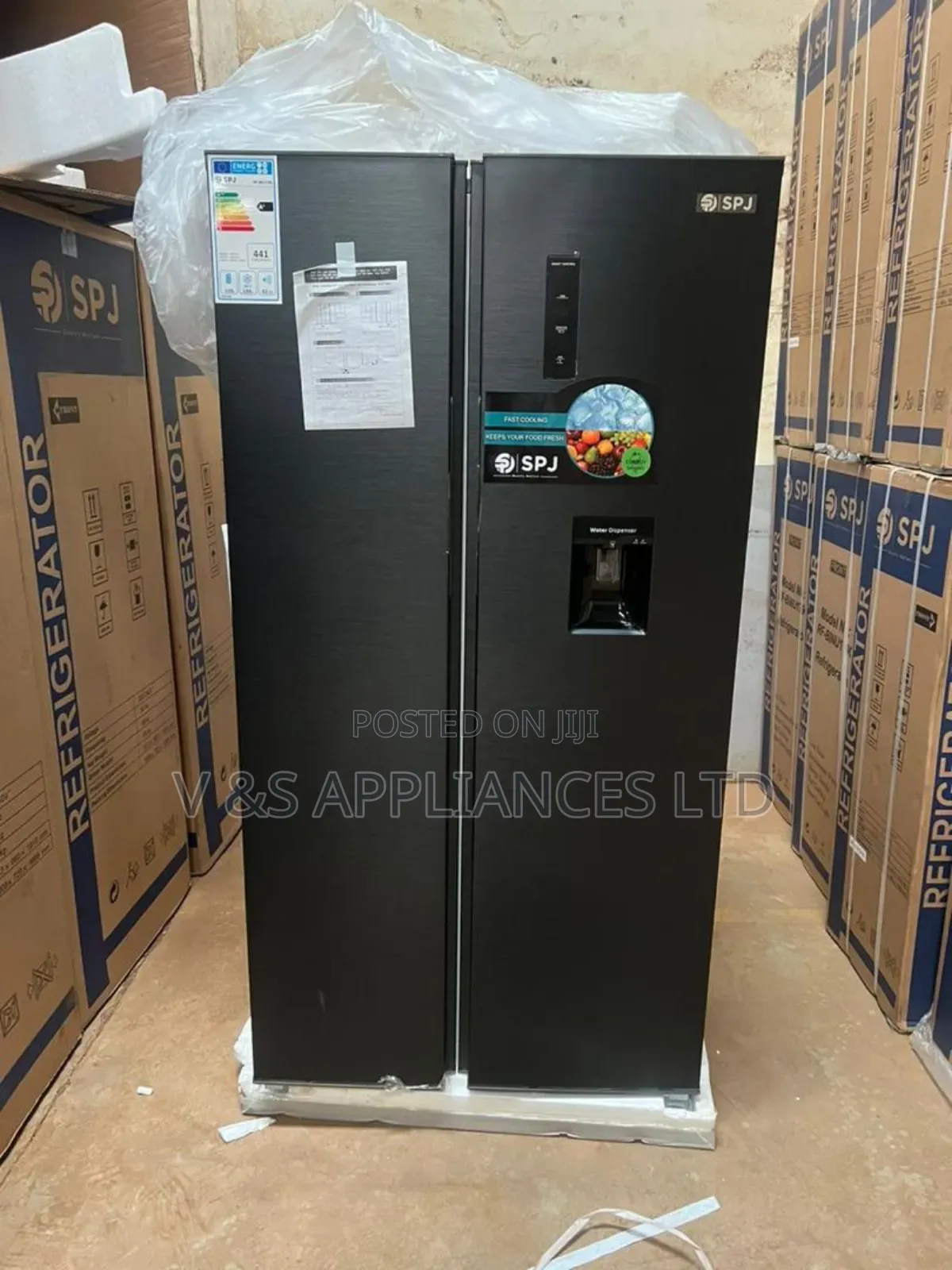 719l SPJ Side by Side Fridge