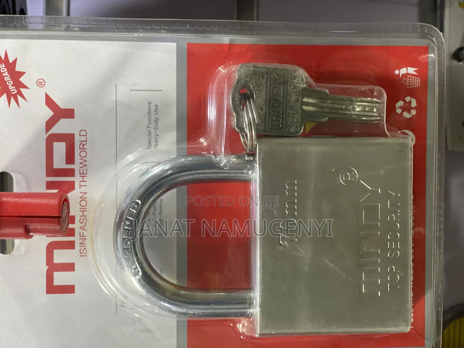 Mindy 70mm Top Security Padlock