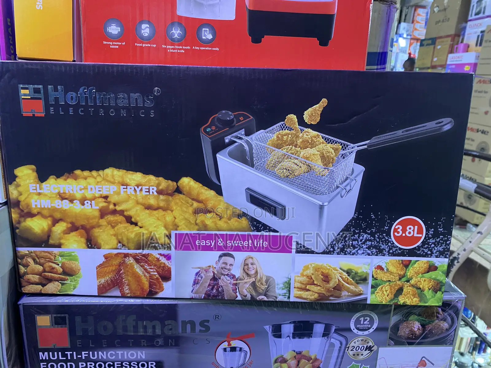 Hoffmans Electric Deep Fryer