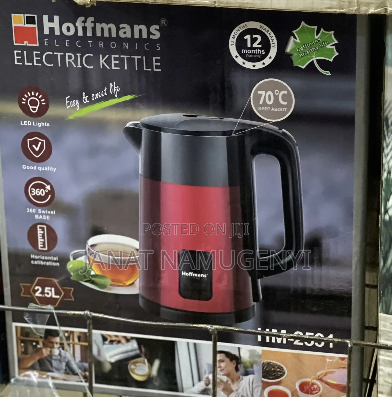 Hoffmans Electric Kettle Hm2531