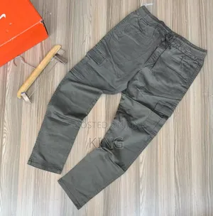 Stain-Resistant Size Cargo Pants