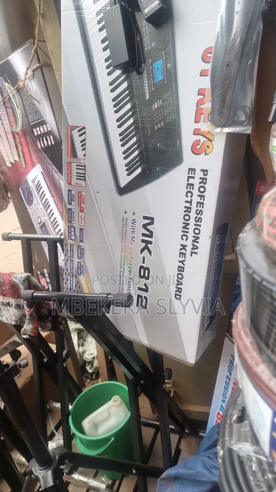 Mk-812 Execellent Keyboard With Audio Input