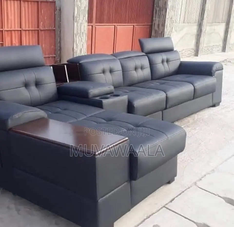 Leather Sofa Set