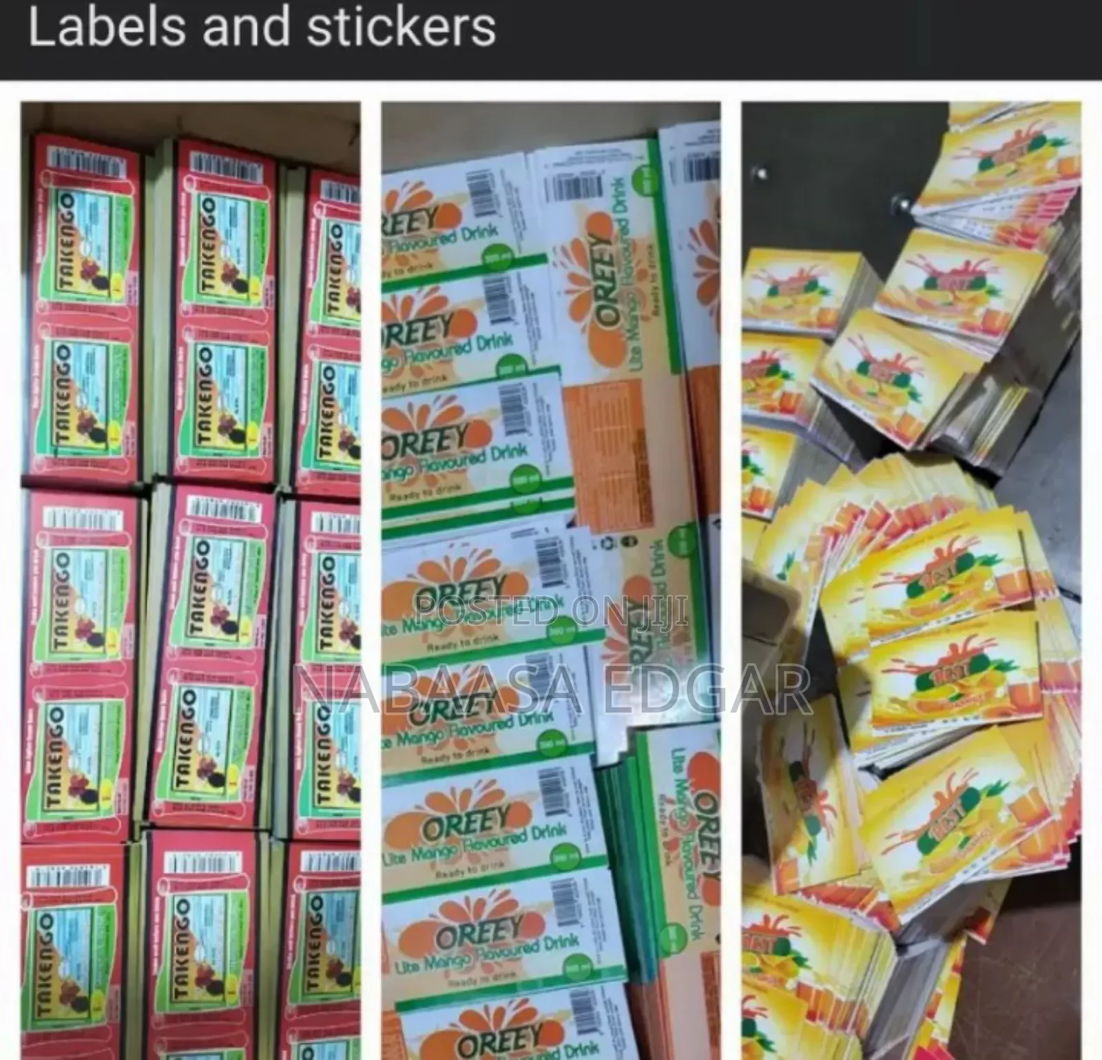 Banners and Stickers