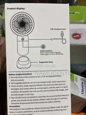 Mini Handheld Fan