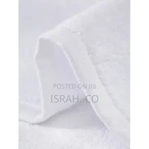 12 PCS of 40x60cm Small Rectangle White Soft Terry