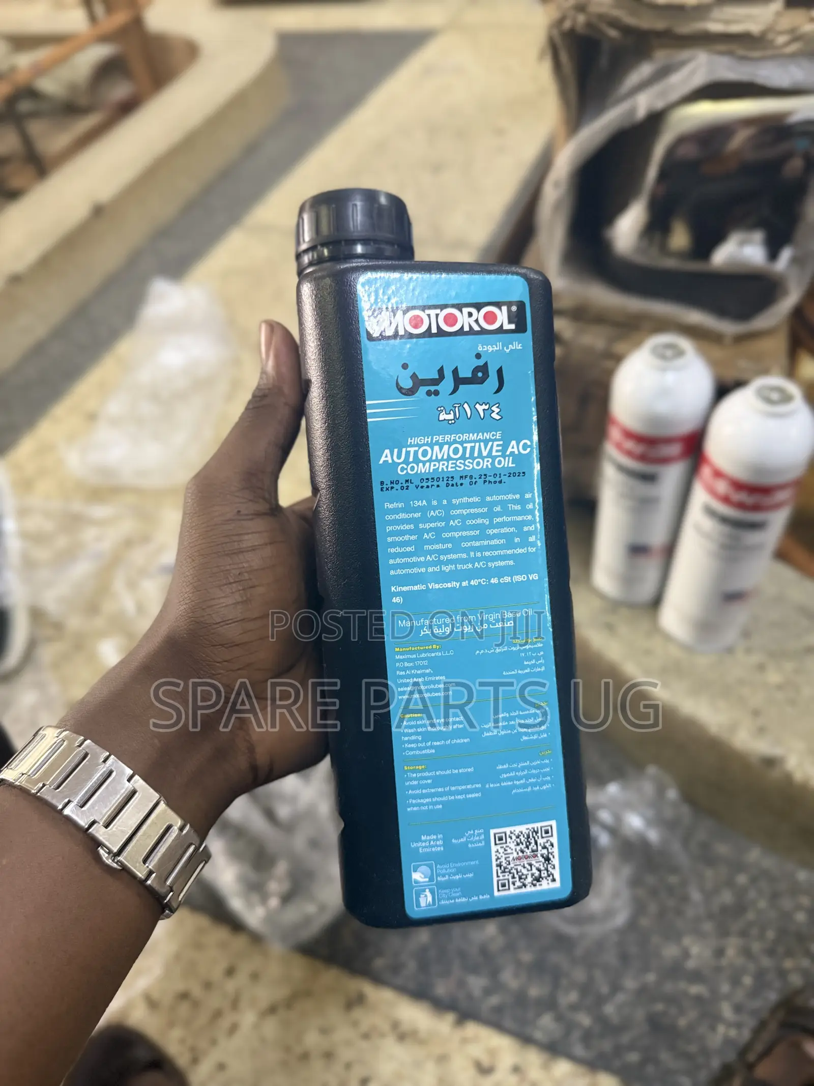 Motorol Refrin 134 Ac Compressor Oil